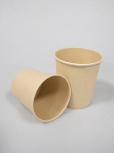 China Take Away 32 Oz Bamboo Pulp Biodegradable Soup Cups With Lids on sale