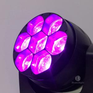 Wholesale Moving Head Lights 7*40W LED Zoom Beam Wash for Bar Night Club Event Church Castle from china suppliers