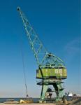 Marine Floating Boat Dock Crane For Shipyard Port Sea Port Heavy Lifting