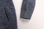 Stockpapa Male Casual zip up turtleneck sweater