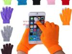 Soft Cotton Touch Screen Gloves Ladies Women Men Winter Warm Wrist Gloves For