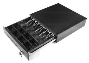 Wholesale HS-410 Retail Metal Under Counter Cash Box With 5 Bill Compartments from china suppliers