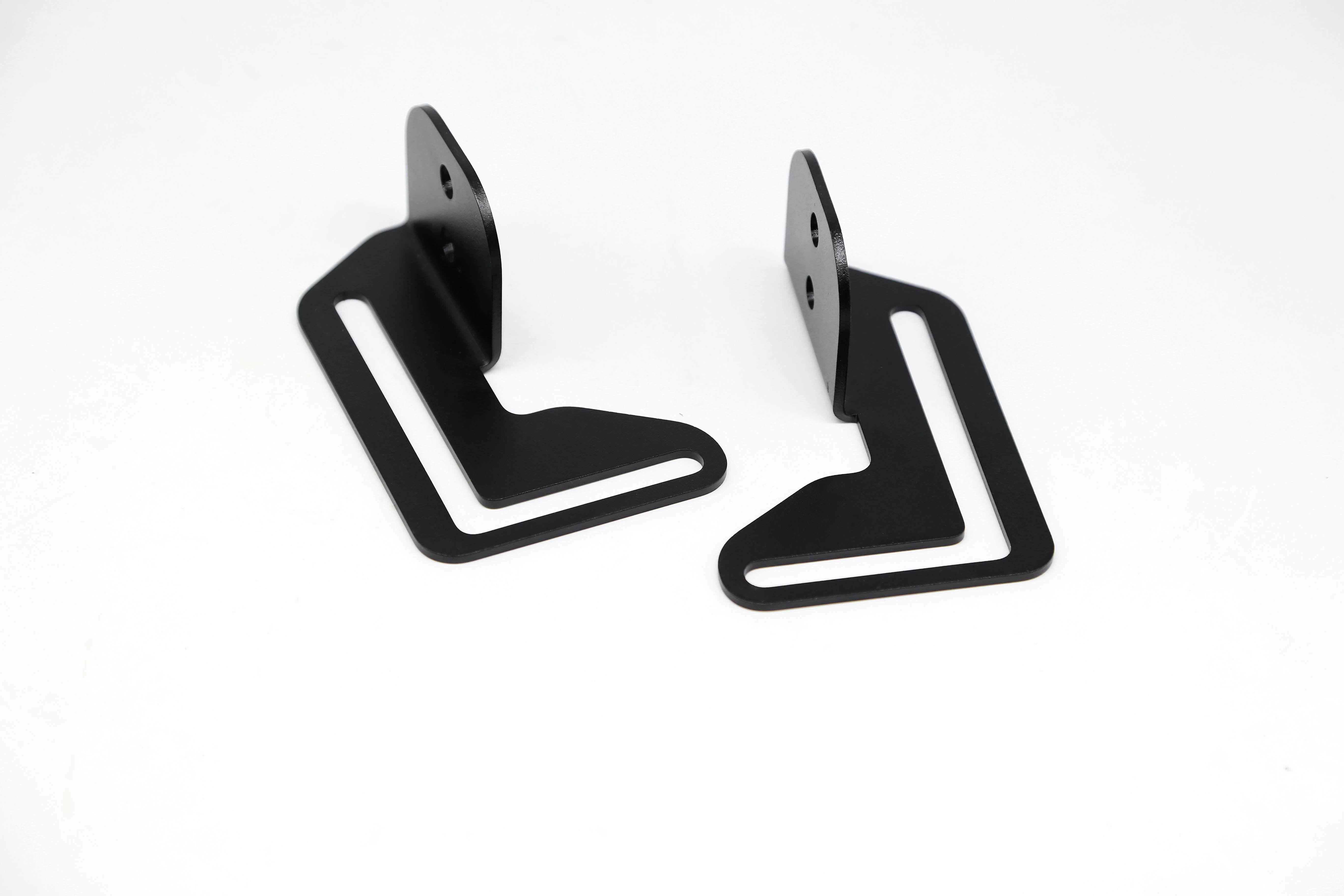 Universal UTV Light Bar Mount Aluminium Side Pillar Brackets For Spot Work Light