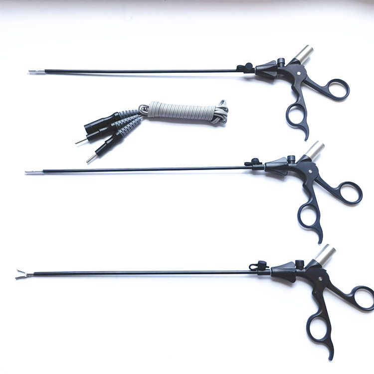 Straight Coagulation Bipolar Forceps for Maryland Double and Single Action Laparoscopic Surgery