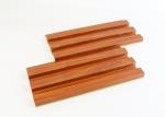 Wooden Grain Indoor Flute PVC Interior WPC Wall Panel For Decoration