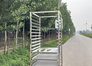 Wholesale 201 Stainless Steel Rack Trolley For 60 X 40cm Food Bakery Baking Oven Trays from china suppliers