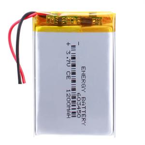 Wholesale LiFePO4 Lithium Battery OEM Lithium Polymer Battery Pack High Capacity 1200Mah 3.7V Rechargeable Battery Wholesale from china suppliers