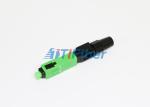 Fiber Field Assembly FTTH SC / UPC Fibre Optic Cable Connectors