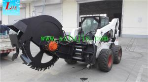 Wholesale Skid steer rock saw attachments skid steer trencher disc trencher for skid steer from china suppliers