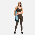 Gym Running Yoga Activewear Sets Texture Cross Back Energy Bra