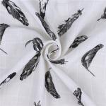 PMF 014 100 Cotton Printed Muslin Fabric Customized Print Anti Pilling