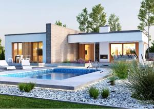 Wholesale AU/NZ Standard Light Gauge Steel Villa Prefabricated Luxury Home Design from china suppliers
