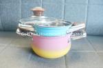 China hot-selling large buffet stainless soup pot even heat cooking stew pot