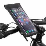 360 Rotation Waterproof Motorcycle Phone Mount 6.7 Inch Anti Shock