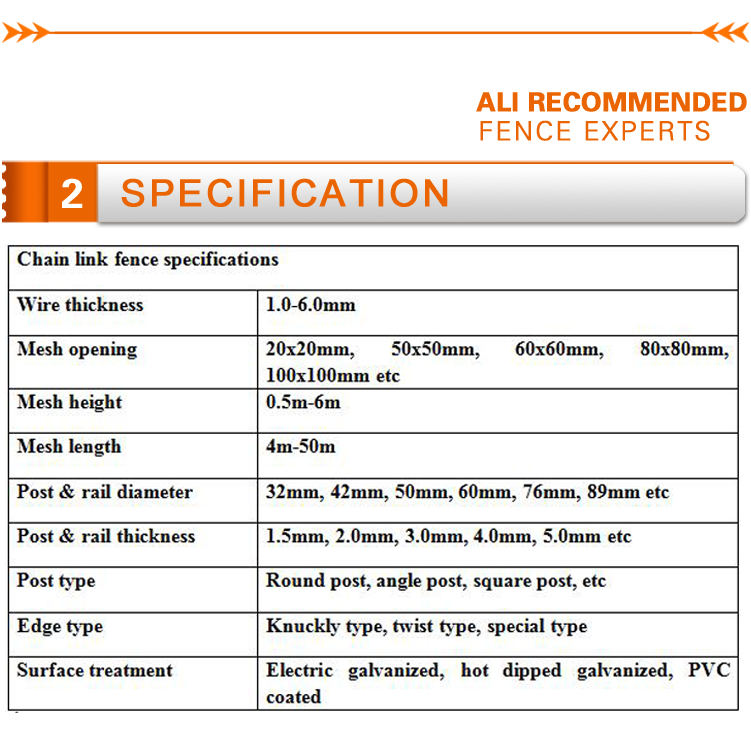 Hot sale used chain link fence for sale,galvanized chain link fence, wholesale used chain link fence