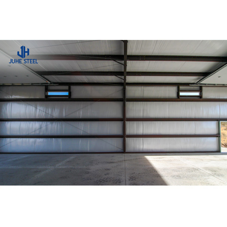 Portable Shelter Prefabricated Metal Car Canopy Garage with Solid H-shape Steel Beam