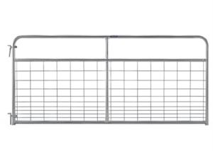 Wholesale Power Coating Steel Farm Gates 3.0mm - 5.0mm Wire Diameter 25NB Pipe Frame from china suppliers