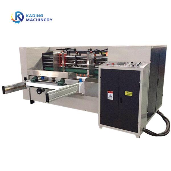 Computerized Corrugated Slitter Scorer Machine With Manual Change Over For Cardboard Slitting Creasing
