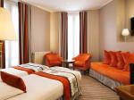 Lesotho hotel furniture China supplier for wood bed with desk table and living