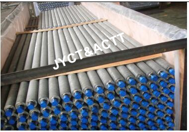 Helical Extruded Heat Exchanger Fin Tubes ASME SA-192 Ø 33.4 X T. 2.77 X L. 2700 mm