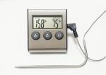 304 Stainless Steel Food Meat Thermometer Digital Probe Oven Safe Food Grade