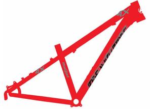 Wholesale 26er Dirt Jump 4x Bike Frame Red Color Aluminum Alloy 6061 Customized Painting from china suppliers