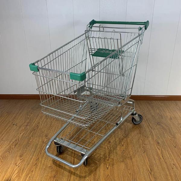 180L General Store Supermarket Trolleys American Style Supermarket Shopping