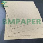 1mm F Flute Unbleached Brown Corrugated Paper Sheets For Boxes