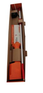 Wholesale 84cm Electric Cow Prodder 4.2V Orange IP67 Compact Cattle Prod Limited Duration from china suppliers