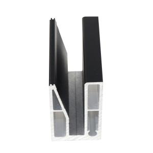 Wholesale Aluminum U Shape Glass Channel for Balcony Fits 10-13mm Glass and After-sale Service from china suppliers