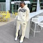 100% Cotton Custom Sweat Suits Two Piece Oversized Men Hoodie French Terry