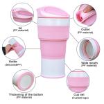 Lightweight Heat Resistant 400ML Silicone Travel Mug