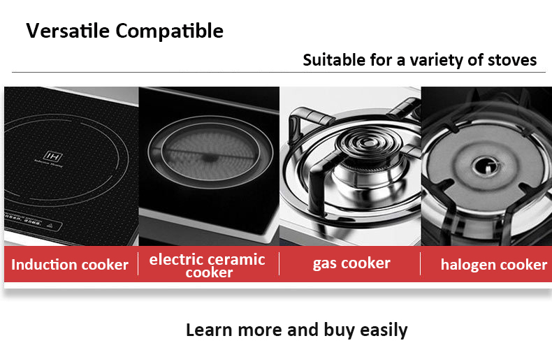 Wholesale Tornado Cookware Sets Multifunctional Cooking Pot Kitchen 6 Piece Soup Pot Set