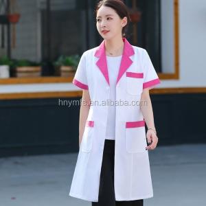 China White Clinic Doctors Industrial Worker Uniform Medical Scrub Uniform For Women on sale