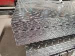 ISO9001 Certified DX51D Galvanized Pattern Steel Plate 5.75*1250mm Z41-Z60