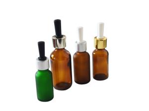 Wholesale Pharmacy Amber Green Serum Glass Dropper Bottle with long Nozzle Pipettes Closures Cap dropper for Essential Oil Bottle from china suppliers
