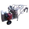 Buy cheap Hand Operated Electric Mobile Milking Unit With Rotary Vane Vacuum Pump from wholesalers