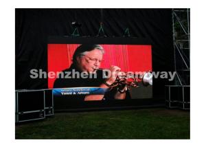 Wholesale Outdoor LED Video Screen Rental P10 Advertising with Aluminum Thin Cabinet from china suppliers