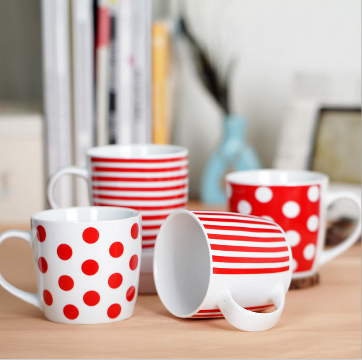 Water transfer printing gifts Eco Friendly Mugs , Couples Coffee Mugs