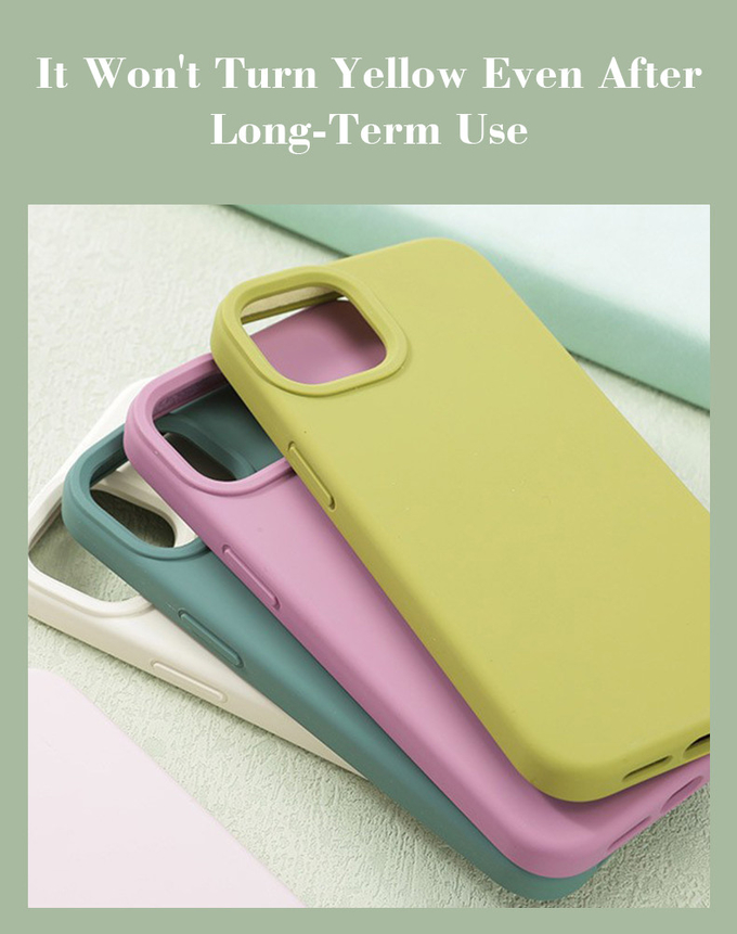 Magsafe Liquid Silicone Mobile Phone Cover Waterproof For IPhone 16 15