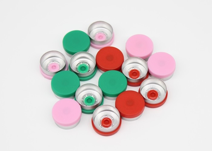 13mm Plane Colorful Pharmaceutical Disposable Aluminum Plastic Cover
