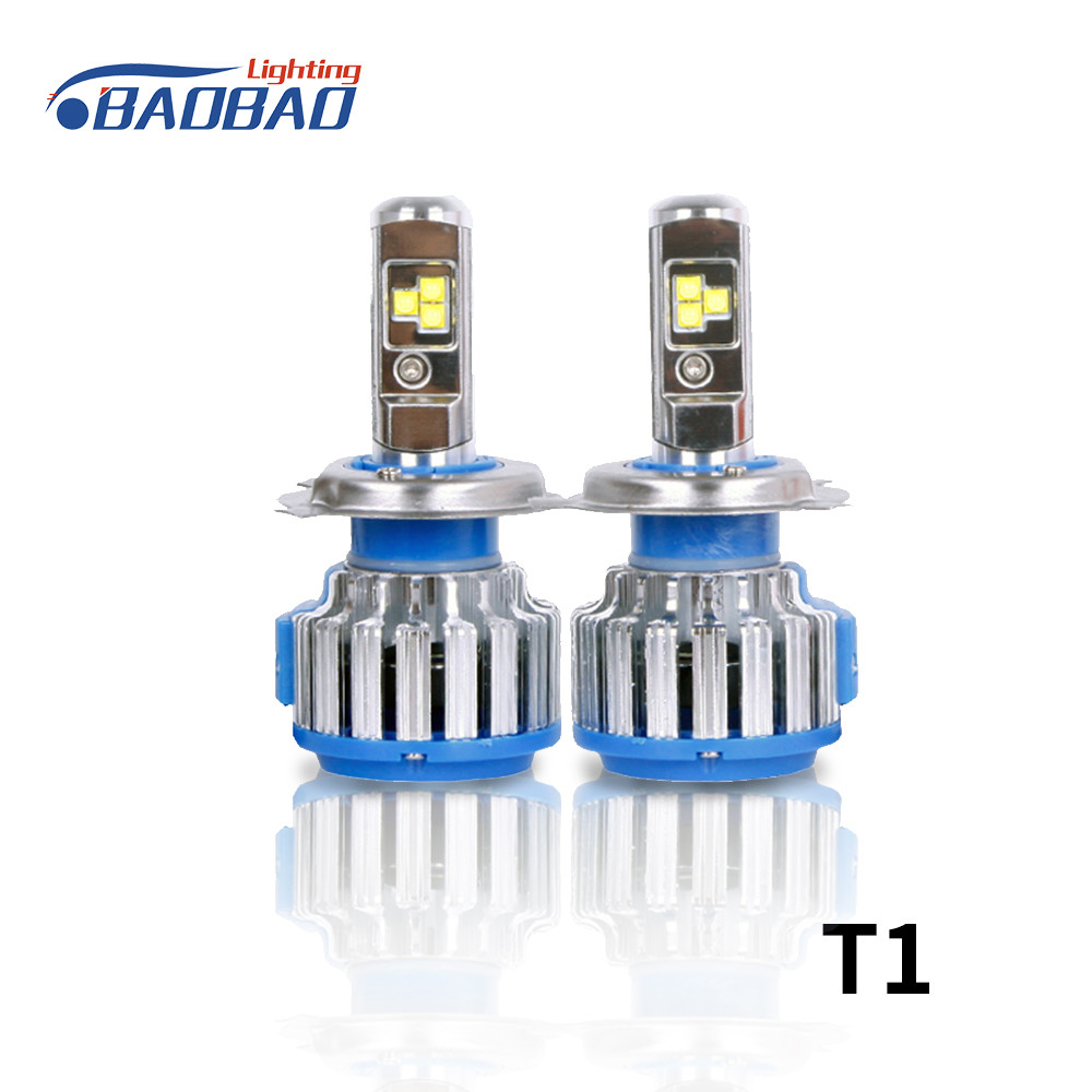 T1 30W 3200Lumen 4pcs CREE CHIPS car led headlight