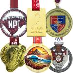 Custom Sports Medal Swimming Soccer Football Taekwondo Crystal Medals