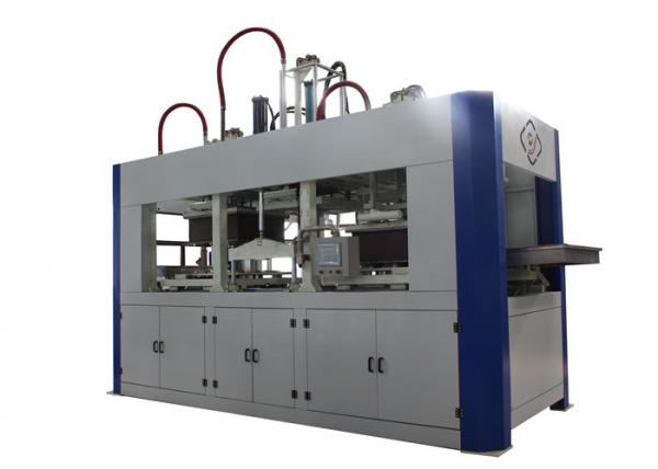 Quality Biodegradable Fully Automatic Pulp Molding Equipment , PLC + Touch Screen Control for sale