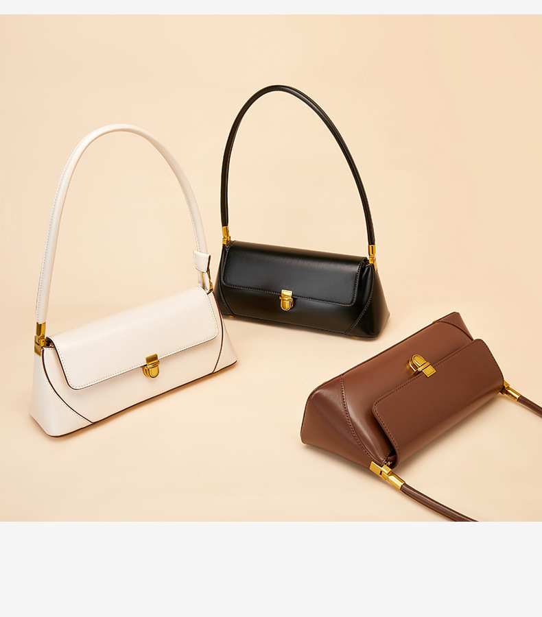 Single Shoulder Cross-body Bag Fashion Leather Handbag Design Luxury Clutch for Women