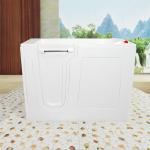 Acrylic walk in bathtub for elder disable people with hand shower