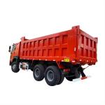 6 Cylinders Used SINOTRUCK HOWO 6X4 Euro 3 Dump Trucks for Mining Transportation