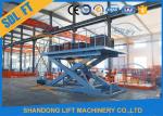 Portable Scissor Car Lift Hydraulic Scissor Car Platform Lift Stationary Scissor