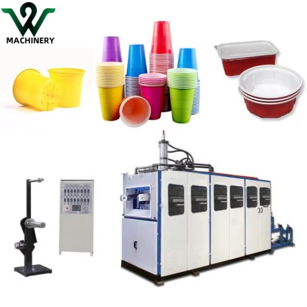 Fully Automatic Disposable Plastic Glass Machine