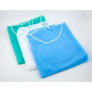 Wholesale Hotel Restaurant Disposable Examination Gowns , Disposable Lab Gown Customized Color from china suppliers